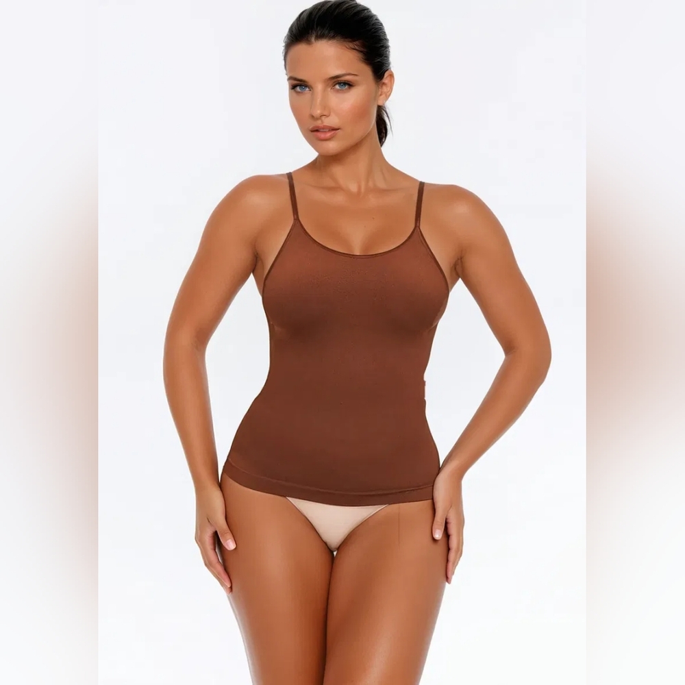 NEW! TAUTX "PEANUT BRITTLE" CAMI SHAPERWEAR TANK NWT!